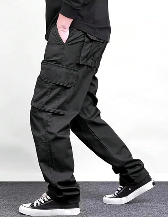 Hufreind MENS premium cargo in black | comfertable and stylish