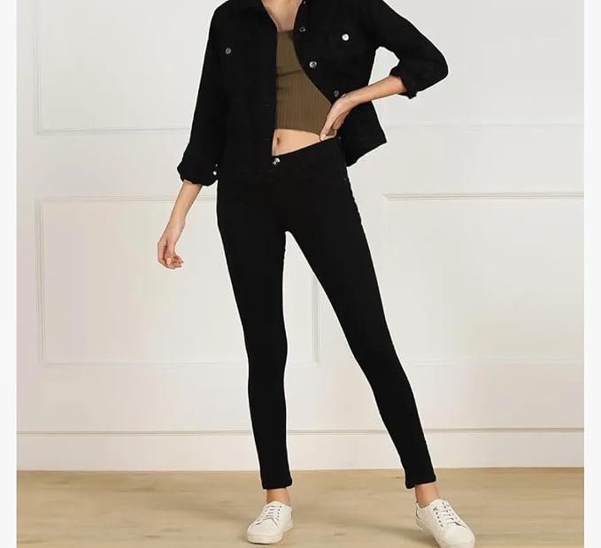 Women's Premium High-Rise Stretch Denim Jeans - Stylish, Comfortable & Durable - Perfect for Everyday and Casual Wear