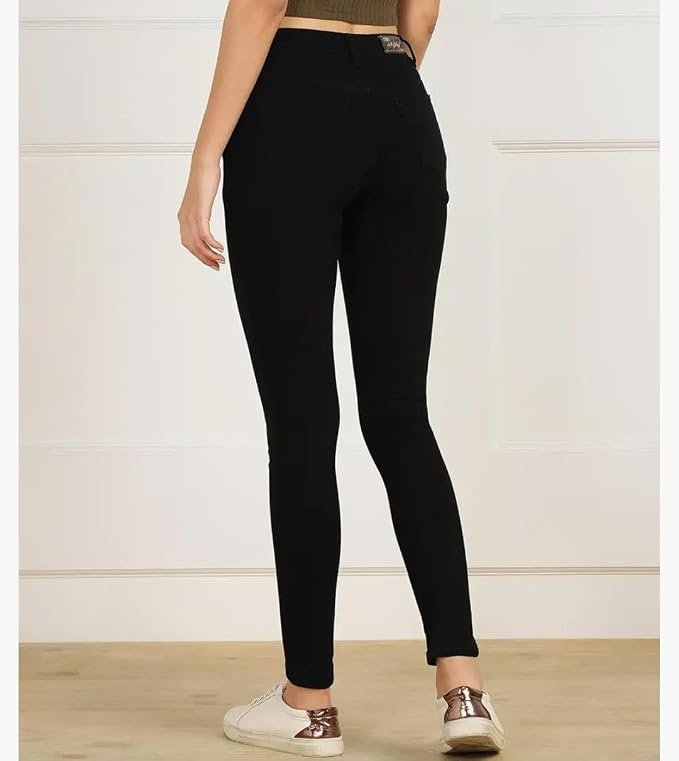 Women's Premium High-Rise Stretch Denim Jeans - Stylish, Comfortable & Durable - Perfect for Everyday and Casual Wear